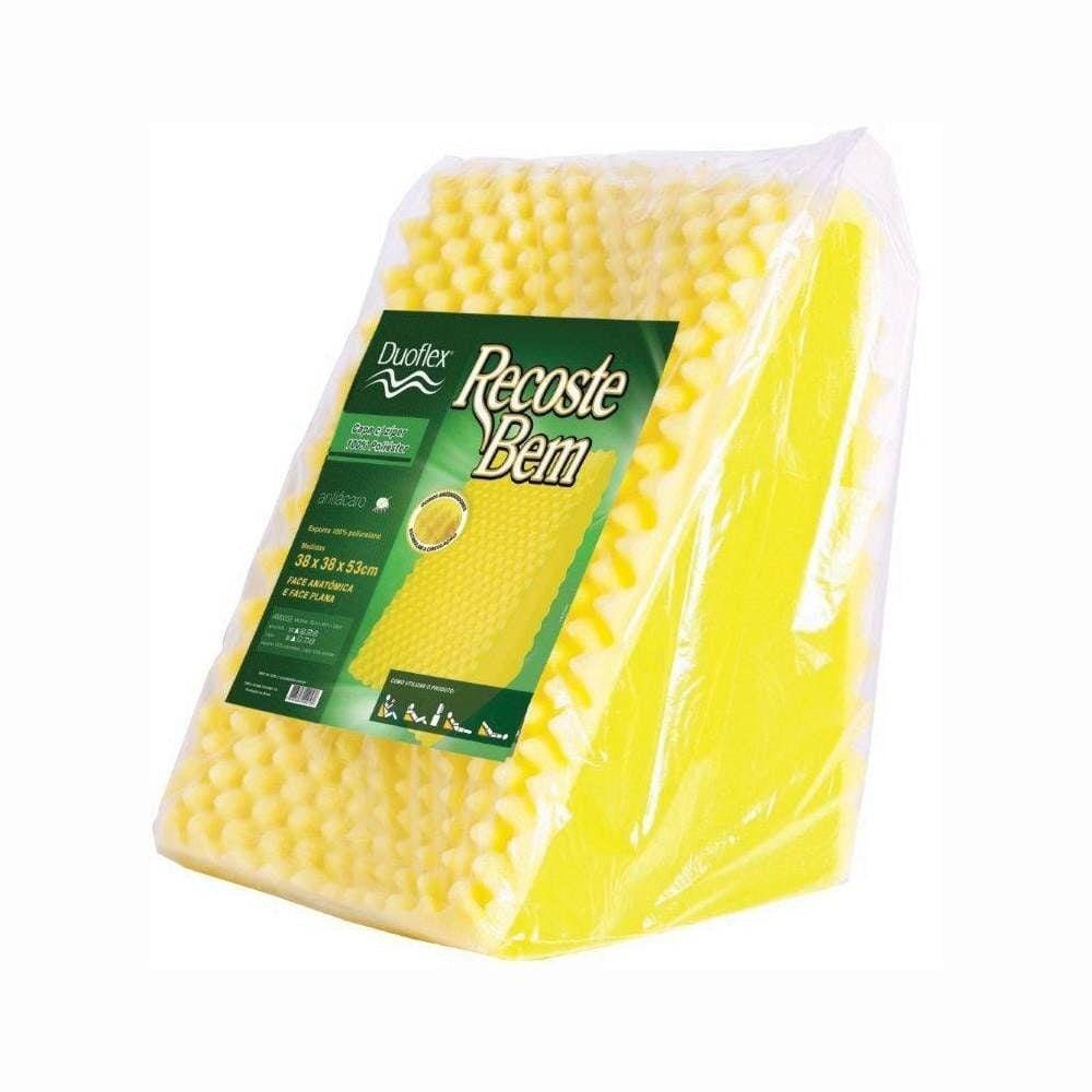 Travesseiro Encosto Almofada Recoste Bem duoflex 38x38x53cm