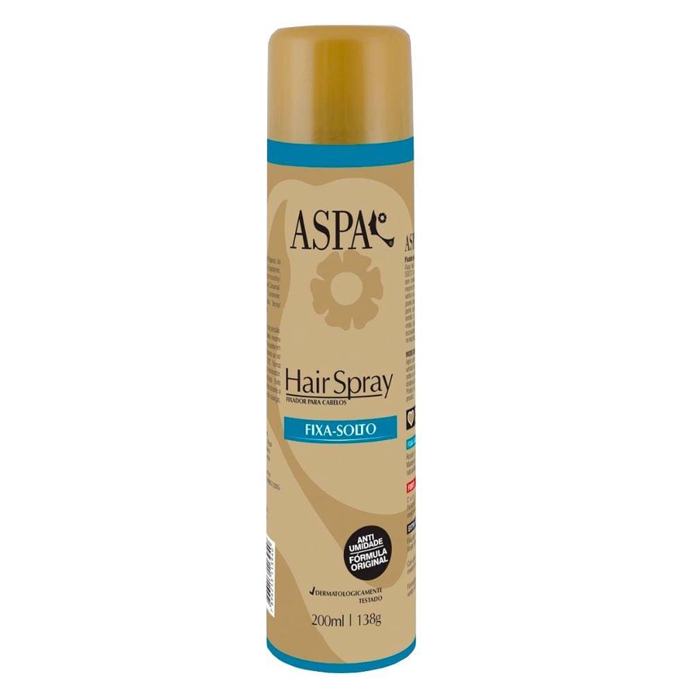 Hair Spray Aspa Fixador Para Cabelos 200ml