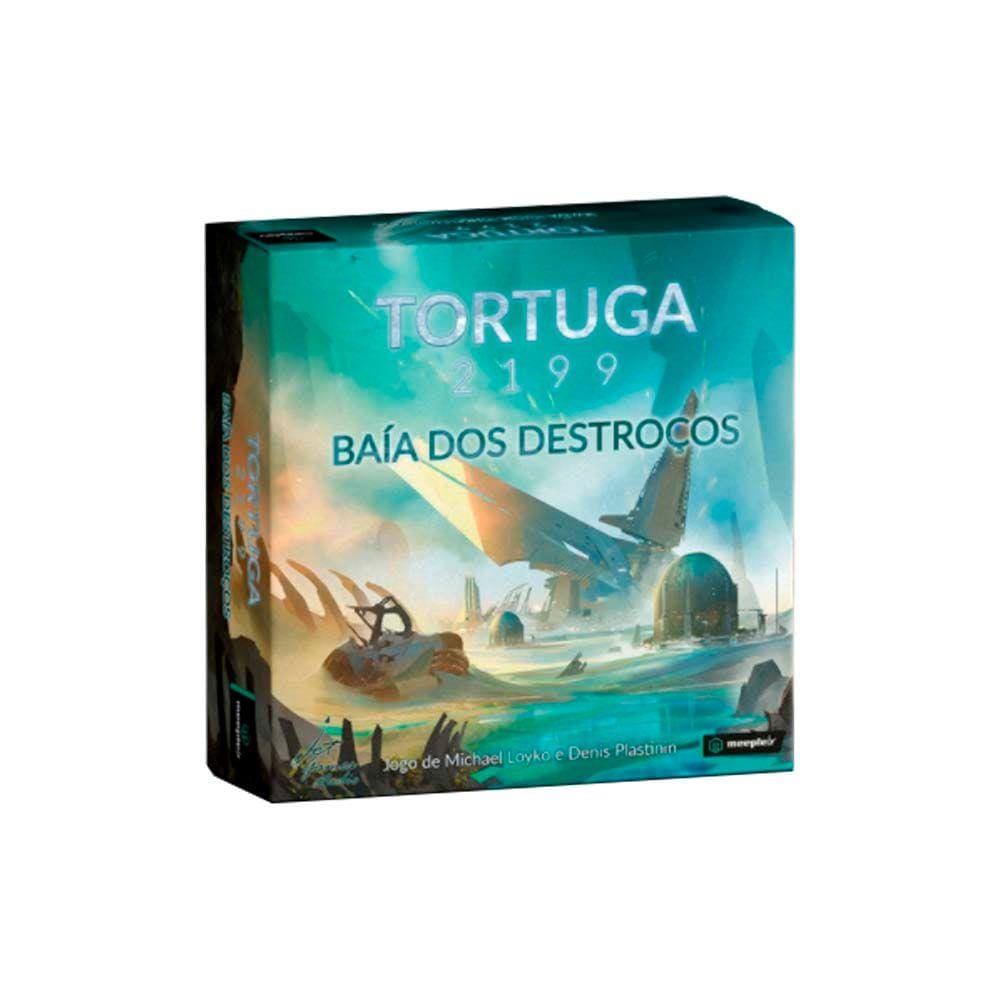Tortuga 2199 Baía dos Destroços Expansão de Jogo de Tabuleiro Meeple BR