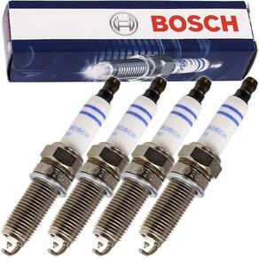 4 Vela De Ignição Double Platinum Bosch Mercedes C200 C250