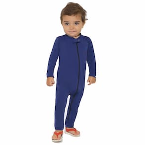 Macaquinho Praia Infantil Marinho UV.LINE