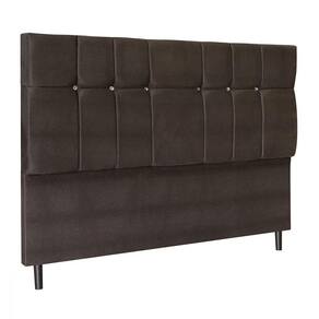 Cabeceira Solteiro Jbe Moveis Opala 94cm Marrom Cama Box 88