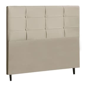 Cabeceira Casal Queen Jbe Style 164cm Bege Cama Box 158cm