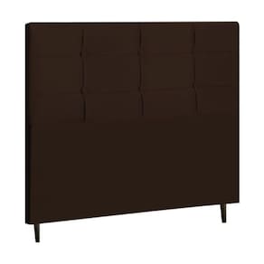 Cabeceira Casal Jbe Moveis Style 144cm Marrom Cama Box 138cm