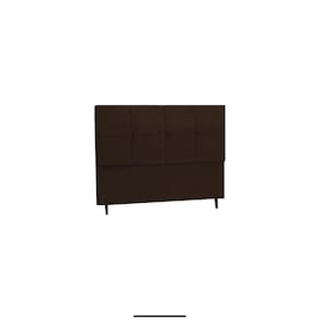 Cabeceira Casal Jbe Paris 144cm Bege Cama Box 138cm Marrom