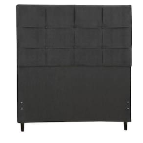 Cabeceira Solteiro Jbe Moveis Style 94cm Preta Cama Box 88cm
