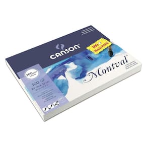 Bloco Montval Canson Txt.Fina A4+ 300G 100Fls