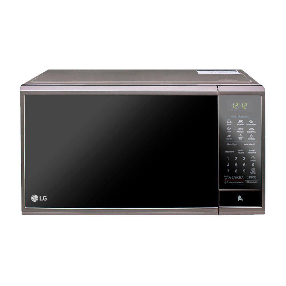 Micro-ondas 30 Litros - Prata/preto - LG - Ms3095lr - 220v