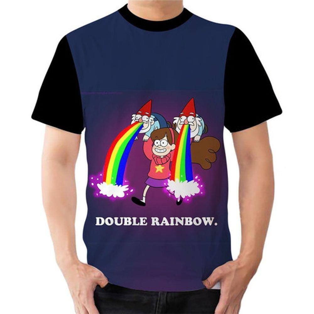 rainbow camiseta