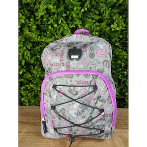 Mochila Obas Lilas/Cinza Sbdv2033