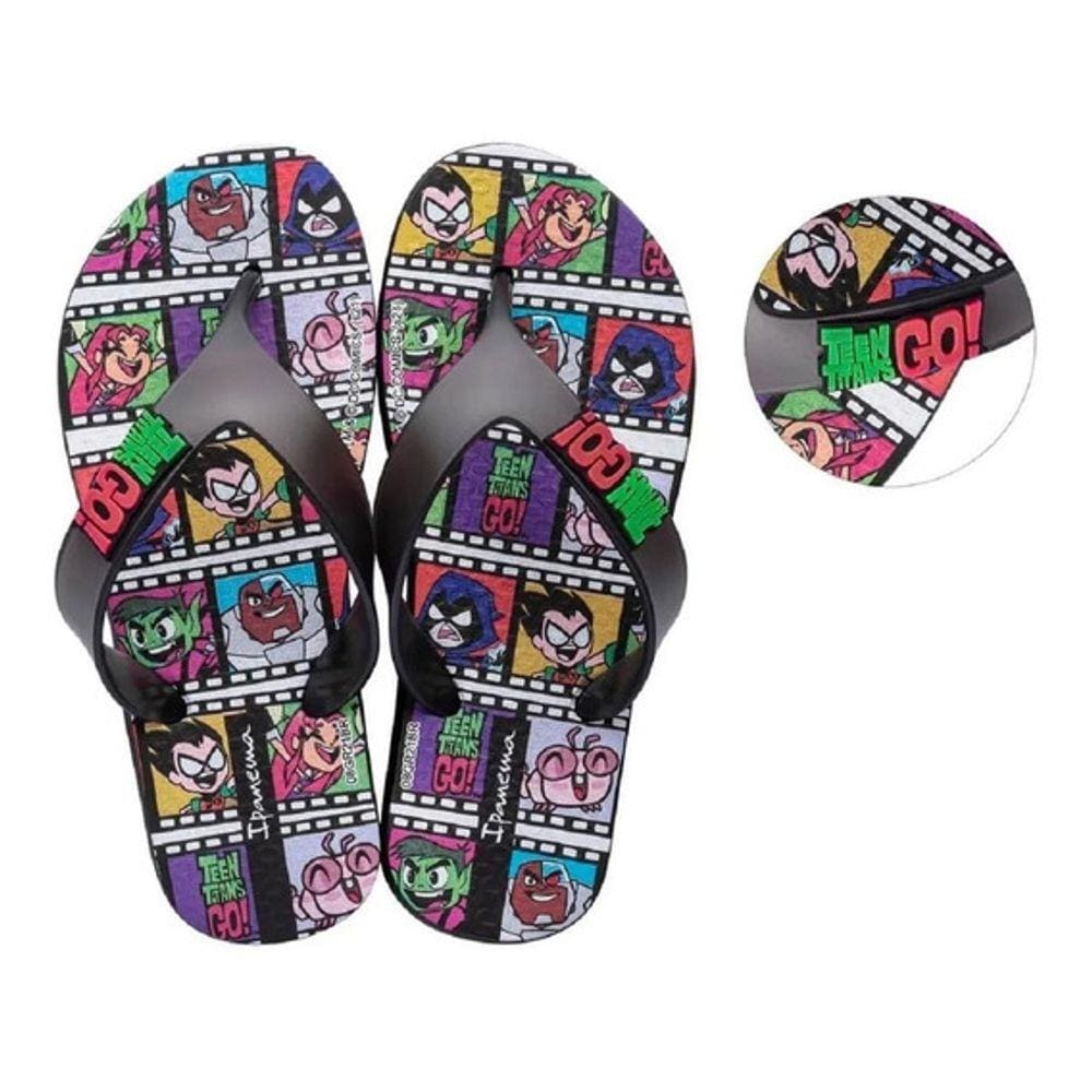 Chinelo Ipanema Teen Titans Infantil 26647