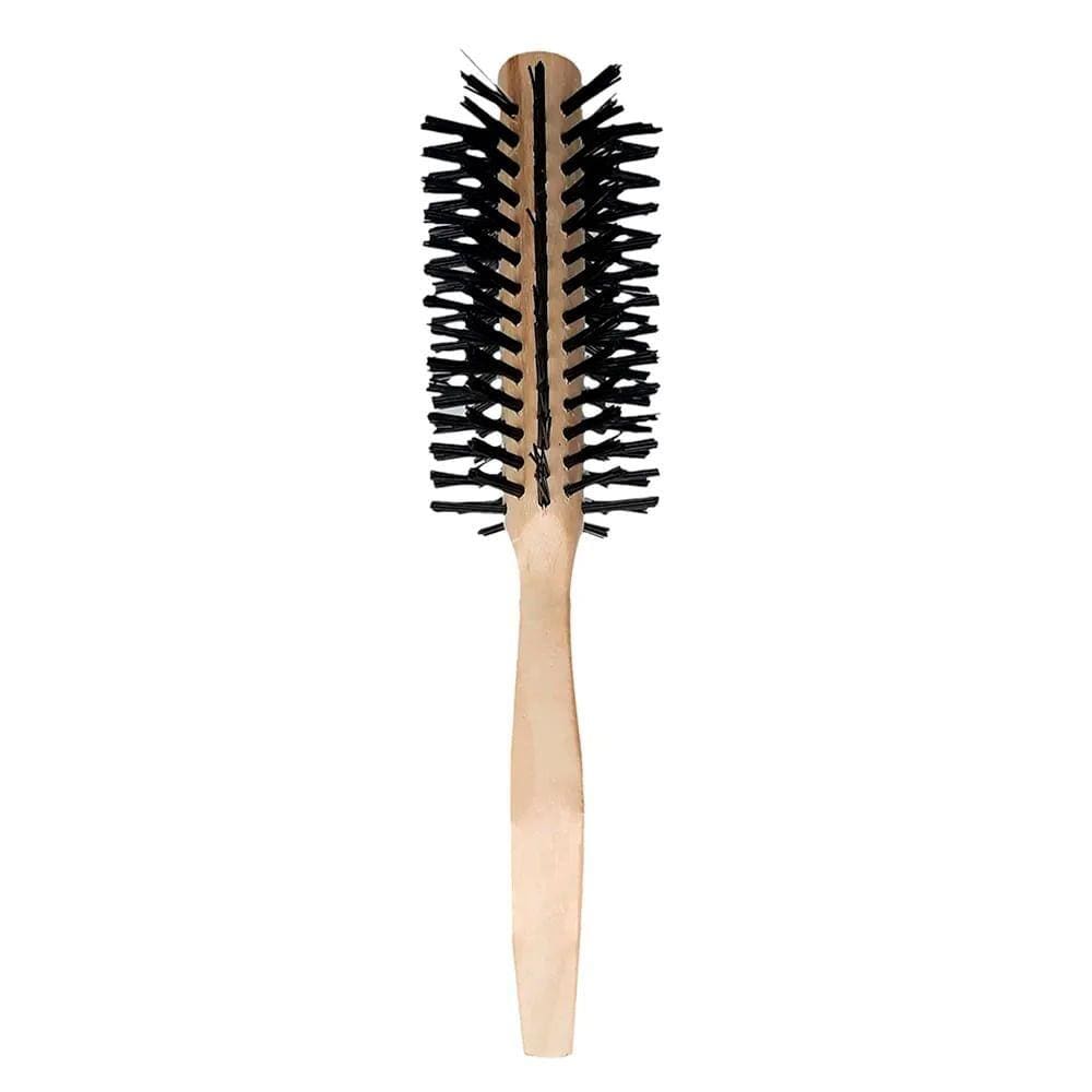 Escova De Cabelo Zalike Em Madeira - 503D
