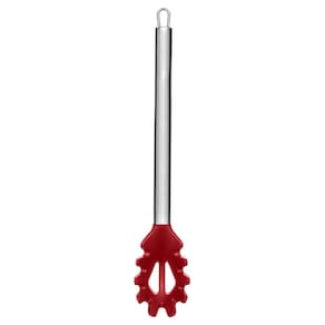 Pegador de Massa de Silicone Bpa Free Cabo Inox Vermelho Up Home UD072