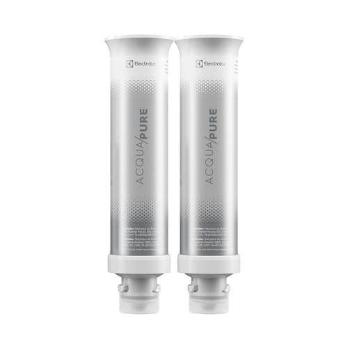 Kit 2 Filtros/Refil de Água ORIGINAIS Acqua Pure para Purificador Electrolux PE12A/PE12B/PE12G/PE12V