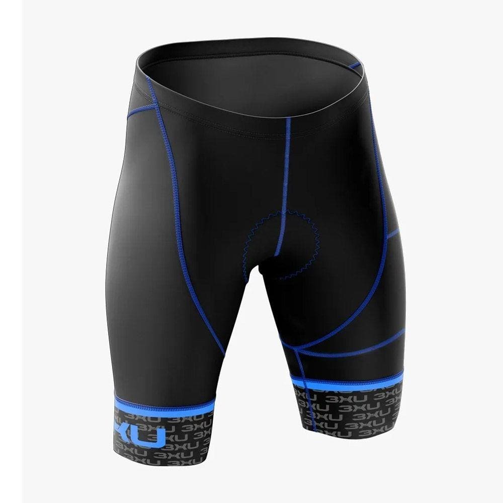 Bermuda Masculina 3XU Multiplied Ciclista Bike Bicicleta Azul - Refactor