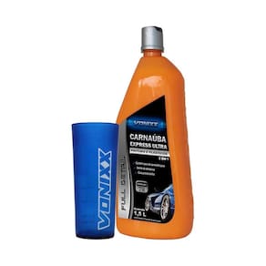 Cera líquida 1,5L carnaúba express ultra 2 em 1 - Vonixx
