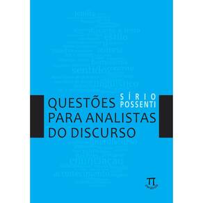 Livro - Questões para analistas do discurso