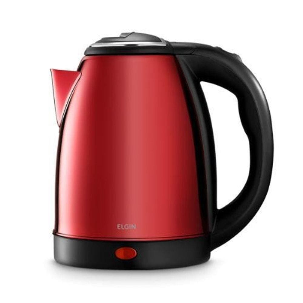 Elgin - Chaleira Elétrica Vermelha 1,8L 1200W 127V - 220V