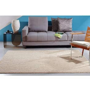 Tapete Sala Quarto 1,50 X 2,00 Pérola Antiderrapante Oásis