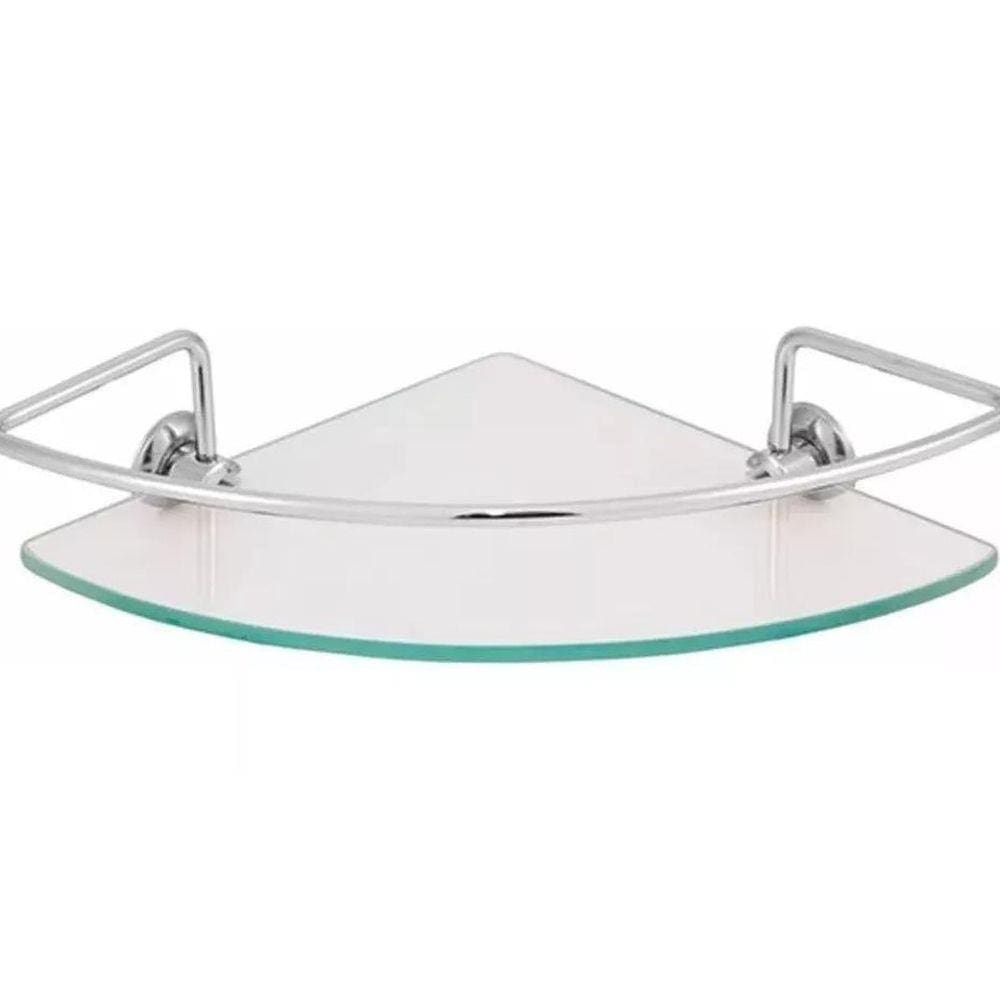 Porta Shampoo Canto Simples - Transparente
