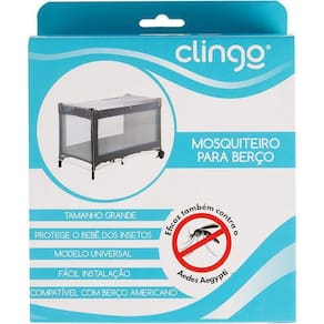 Mosquiteiro Para Berço Universal Clingo