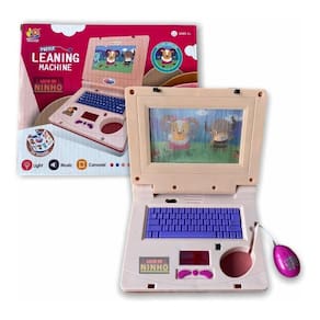 Laptop Infantil De Birnquedo Sons Músicas Animações + Mouse