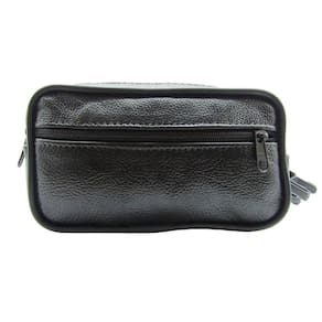 Pochete Masculina Feminina Couro Legítimo Genuíno Bovino