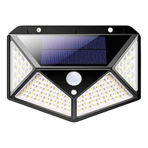 Luminária Energia Solar Parede Sensor Presença 3 Funções