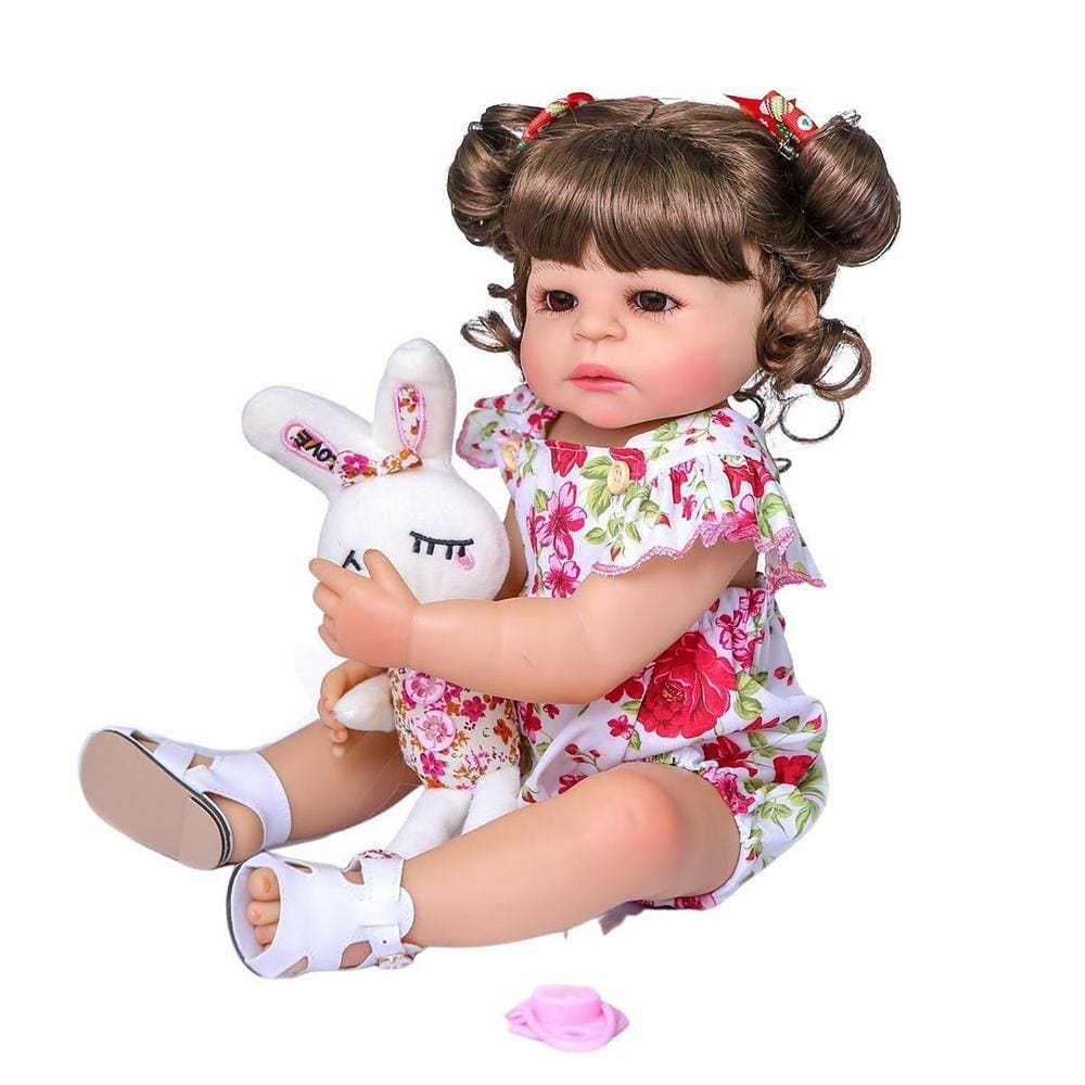 Bebe Reborn Premium Boneca Beautiful Rica Em Detalhes Milk - Milk  Brinquedos - Bonecas - Magazine Luiza