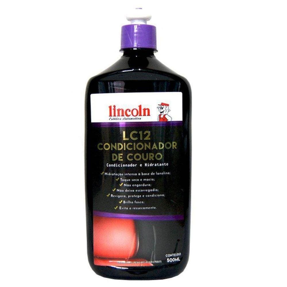 Condicionador Hidratante De Couro Lc12 500Ml Lincoln