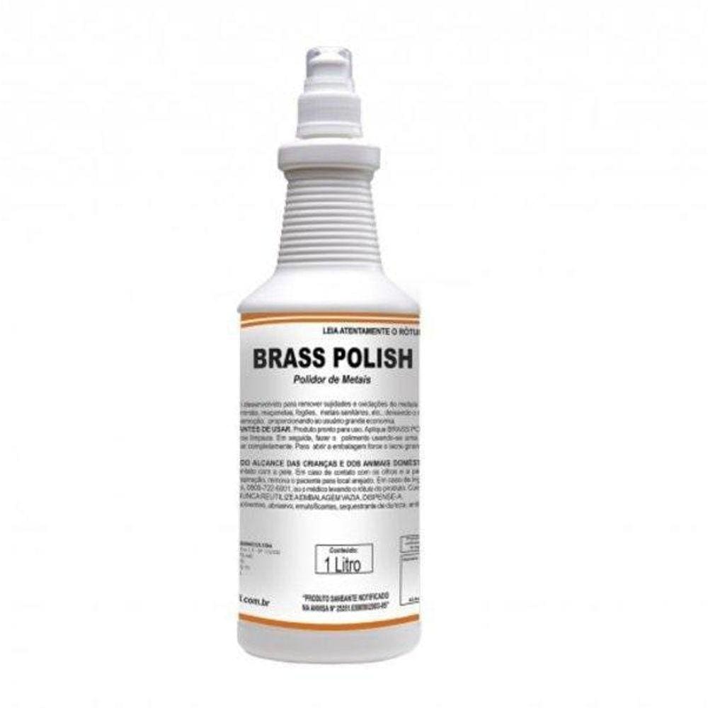 Polidor de Metais Brass Polish 1 Litro Spartan