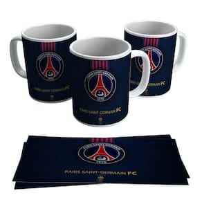 Caneca Psg Time Francês Neymar Escudo 325ml