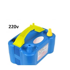 Inflador Compressor De Baloes 2 Bicos - 220V - Azul