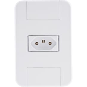 Conj 4x2 1 Tomada 2p+t 10 A 250 V Tramontina Tablet Branco