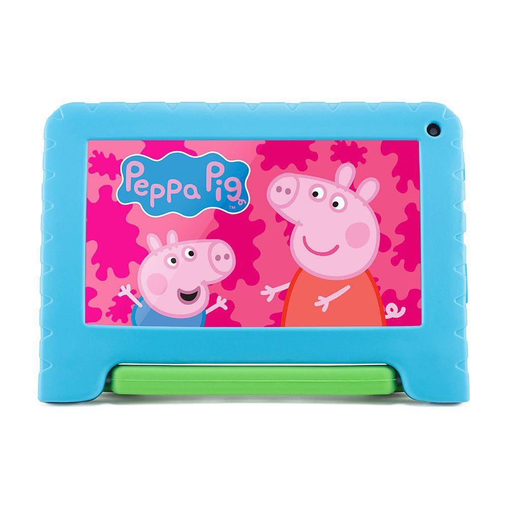 Tablet Peppa Pig WI-FI 32GB Tela 7 Android 11 Go Edition com Controle Parental Multilaser - NB375