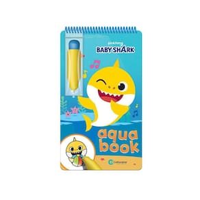 Livro Aqua Book Baby Shark - Livro Colorir Com Água