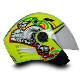 Pro Tork Capacete Sport Moto Taxi 60 Amarelo