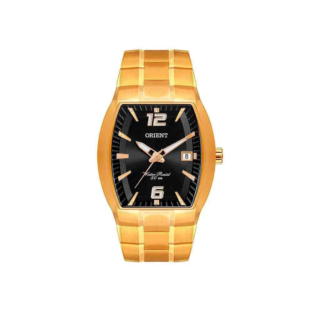Relógio Orient Masculino Dourado Ggss1017 P2kx