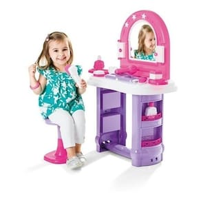 Camarim Infantil De Maquiagem  Penteadeira Salão De Beleza