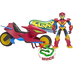 Brinquedo Moto Axel Boneco Articulado Power Players SUNN_