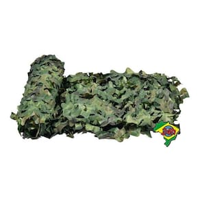 Rede De Camuflagem 3x5 Militar Floresta Malha Acampamento