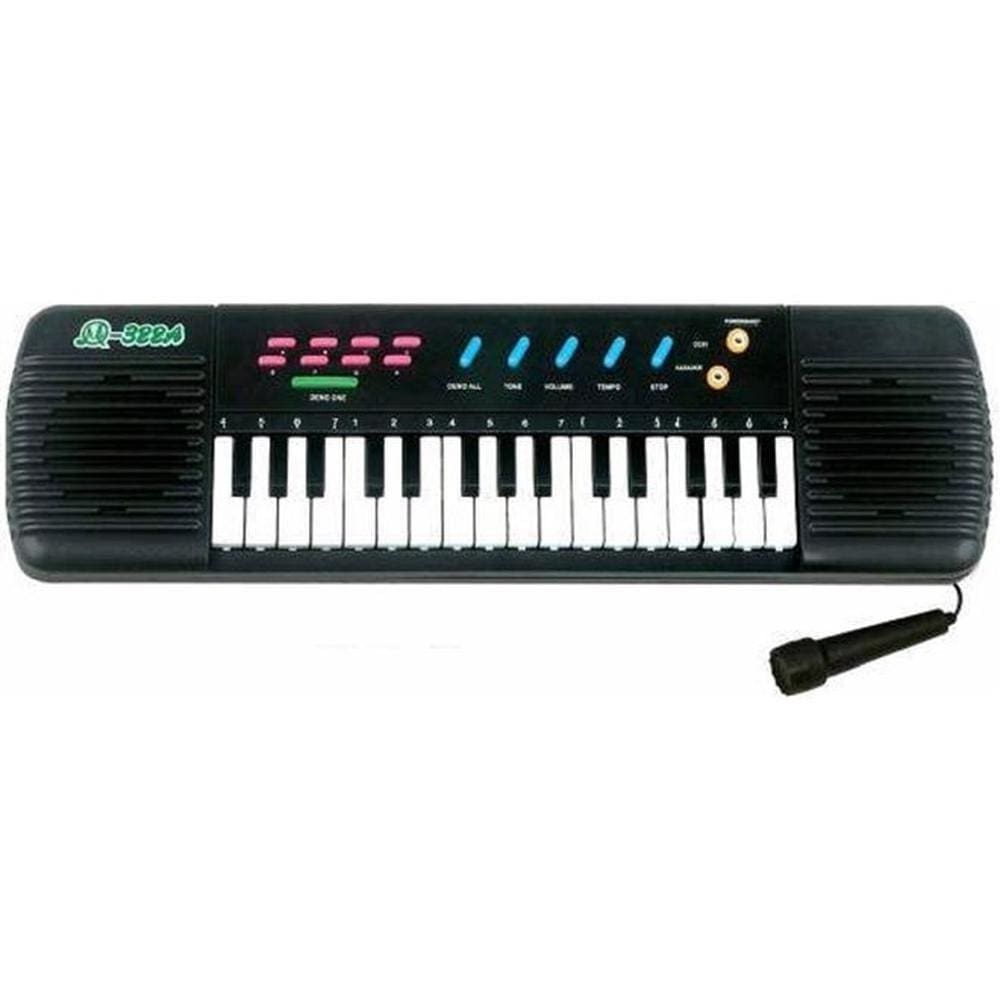 Piano infantil teclado sinfonia estilo profissional com microfone