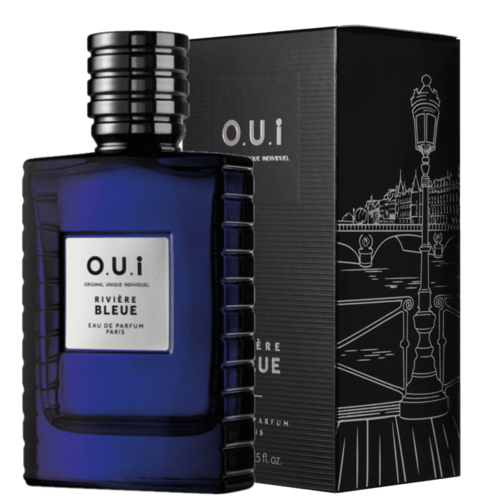 OUI Paris Rivière Bleue Eau de Parfum Masculino 75ml Casas Bahia