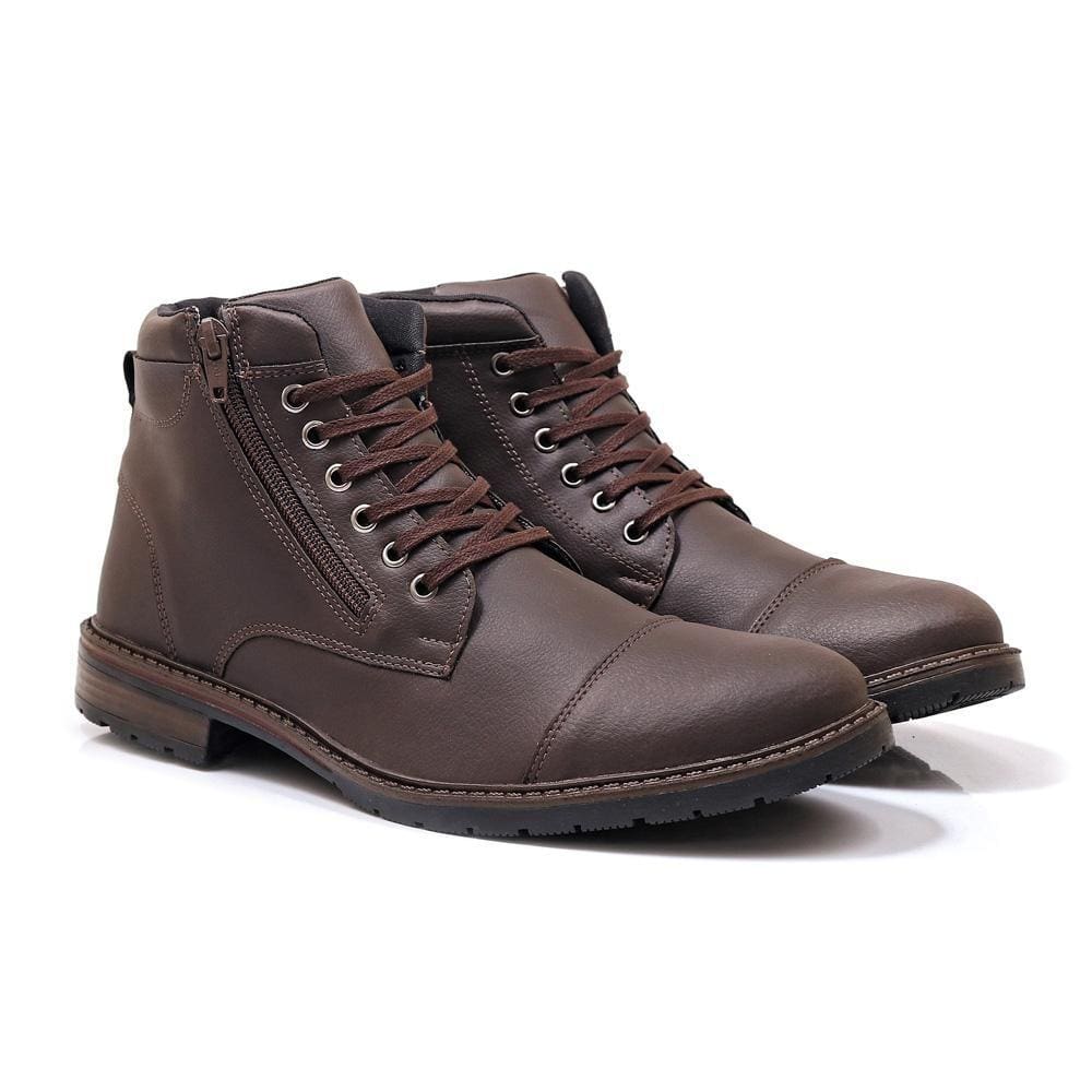 Coturno Masculino Casual Cano Médio Trilha Escalada