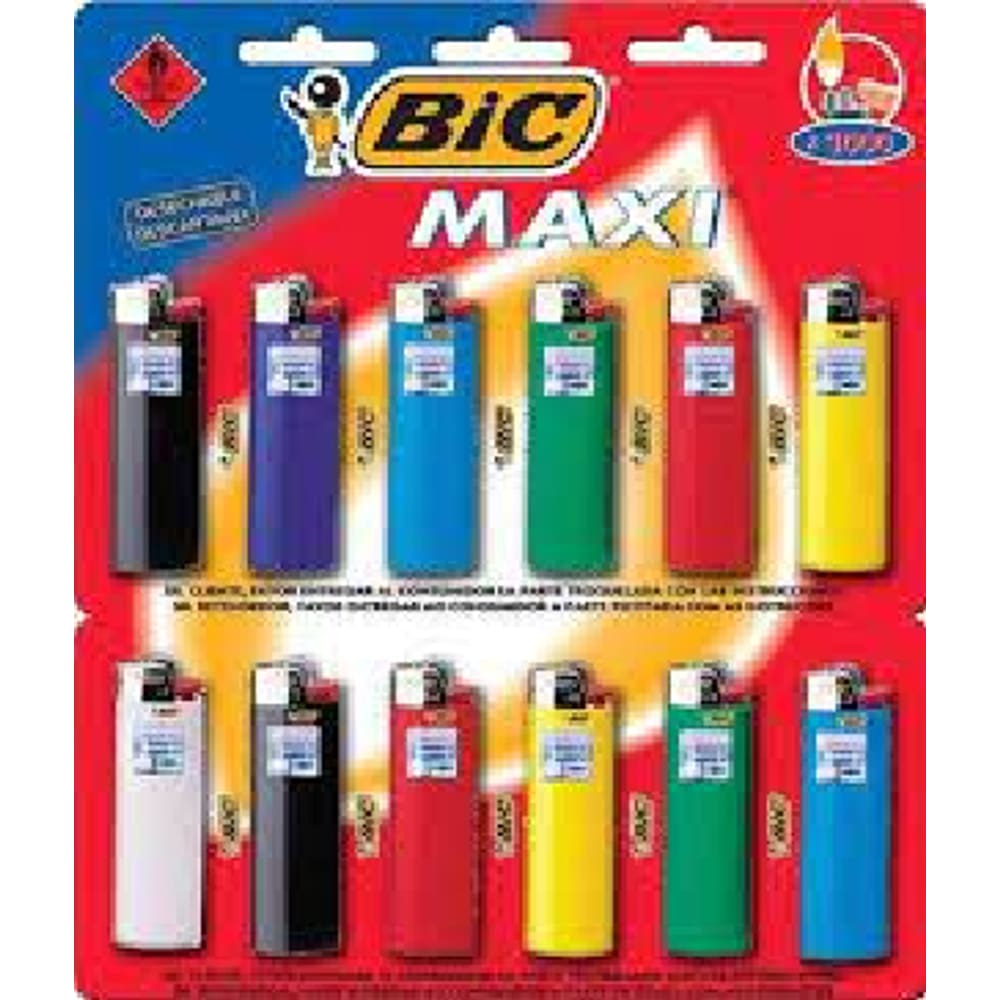 Isqueiro Bic Grande 1 Unidade Sortida