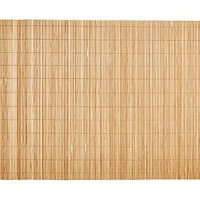 Jogo Americano Bambu Cru Com 4 Peças - Mimo Style