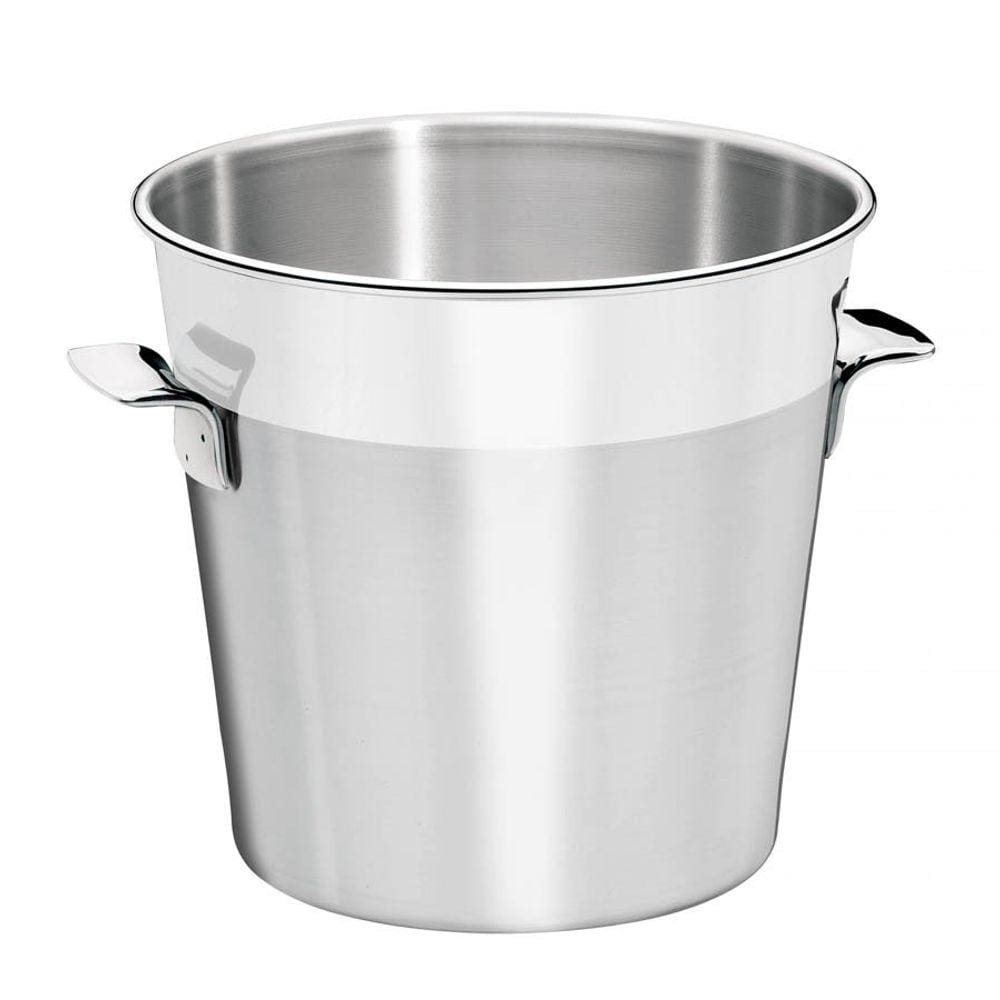 Balde para Garrafas Tramontina Cosmos em Aço Inox Fosco com Borda em Brilho 20 cm 5,2 L Tramontina