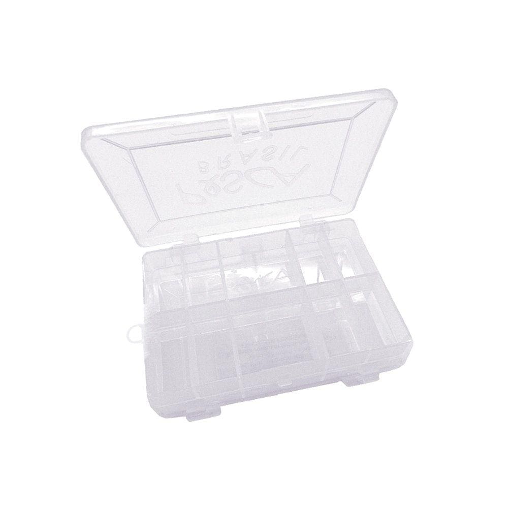 Mini Estojo Plástico Multiuso Retangular Pesca Brasil