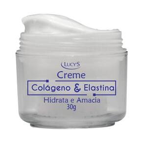 Creme Colágeno E Elastina Hidrata E Amacia Antiage 30G