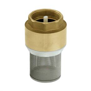 Válvula De Retenção Sucção De 3/4 Filtro Inox Ivm Italy